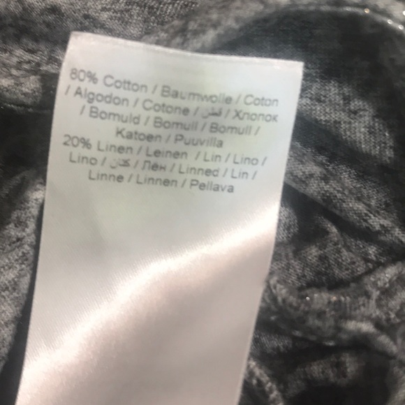 “INWEAR”  Metallic Silver Ladies Top. - Picture 9 of 9